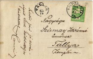 1909 Bóly, jegyző lak (?), villa. photo