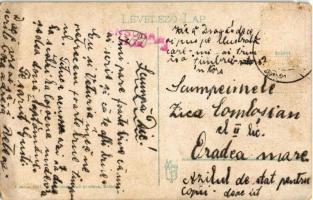 Zsibó, Jibou; Gara, Moara / Pályaudvar, Vasútállomás, gőzmozdony, vasutasok, Műmalom. Kiadja Hoffman...