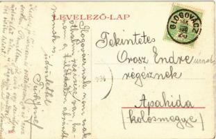 1906 Glogovác, Öthalom, Vladimirescu; Történelmi romok és templom. Aradi turista egylet és Kerpel Iz...