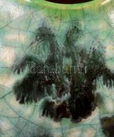 Gorka Géza (1895-1971): Váza. Mázas kerámia, jelzett m:10 cm, d: 15 cm