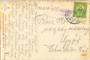 1915 Varannó, Vranov nad Toplou; Városháza. W. L. (?) 2612. Kiadja Klauser Emil / town hall (fl)