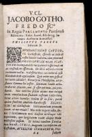 Q. Aurell Symmachi V.C.P.V. ET COS. ORD: Epistolarum ad diversos libri X. Philippi Parei. 
 Francof...