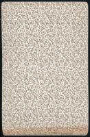 cca 1900 Köllő Ignác (1859-1942) alispán és egy azonosítatlan férfi díszmagyarban, keményhátú fotó, ...