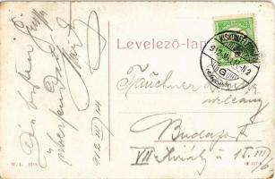 1912 Kiskunfélegyháza, Kunfélegyháza; Városház tér, piac. W.L. 1318