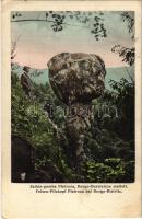 1906 Borgóbeszterce, Bistrita Bargaului; Szikla-gomba Pietrosa. Stolzenberg kiadása / Felsen Pilzkopf / mushroom rock (EK)