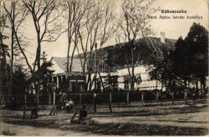 1916 Budapest XVII. Rákoscsaba, Báró Antos István kastélya. Varga Mihály kiadása (EK)