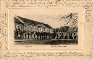 1904 Rozsnyó, Roznava; Püspöki rezidencia. Pauchli Nándor kiadása / bishop's residence (EK)