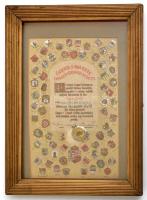 1922 az Országos Magyar Hadimúzeum Egyesület sorszámozott, névre szóló (Legeza Árpád nemzeti ereklyé...