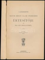 1903 A Jászberényi Magyar Királyi Állami Főgimnázium értesítője az 1902-1903. iskolai évről. Szerk.:...