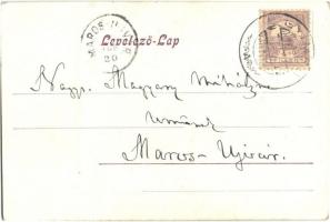 1900 Csíkgyimes, Gyimes, Ghimes; vasúti híd / railway viaduct