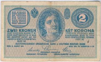 1914. 2K "C" sorszámjel T:III 
Adamo K5/2