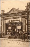 1916 Kovel, Kowel; Feld-Buchhandlung / K.u.k. military field book shop + Hadtáp-Postahivatal 163. + K.u.K. Heeresbahn Kommando der Betriebabteilung IV. (EK)
