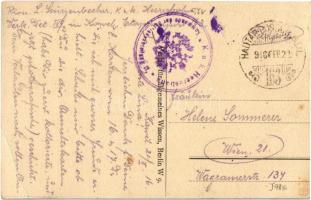 1916 Kovel, Kowel; Feld-Buchhandlung / K.u.k. military field book shop + "Hadtáp-Postahivatal 1...