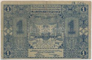 Montenegró 1912. 1P T:III- kis ly.
Monenegro 1912. 1 Perper C:VG small hole
Krause 1.a