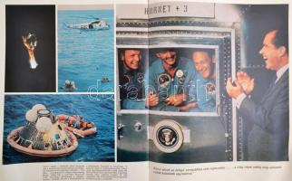 2 db űrutazással kapcsolatos kiadvány - A Holdra és a rajta túllévő világokra, Ember a Holdon