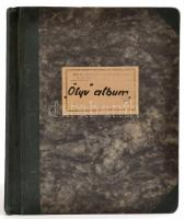1953 "Ölyv" album (Honvédelmi Minisztérium), a Jak-11 ("Ölyv") kiképző vadászgép...