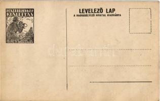 Cs. és kir. hadügymin. sajtóosztálya. A földfúrógép munkában. Hadifénykép Kiállítás / WWI K.u.k. Hun...