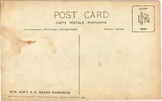 SMS Erzherzog Friedrich az Osztrák-Magyar Haditengerészet pre-dreadnought (Linienschiffe) csatahajój...