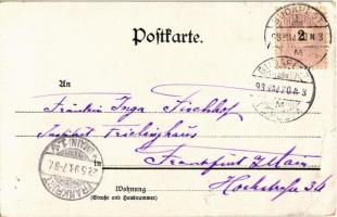 1898 Jancsi és Juliska / Hansel und Grethel. Lith. Anstalt Kaufbeuren F. Siml / Hansel and Gretel - ...