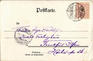 1898 Jancsi és Juliska / Hansel und Grethel. Lith. Anstalt Kaufbeuren F. Siml / Hansel and Gretel - ...