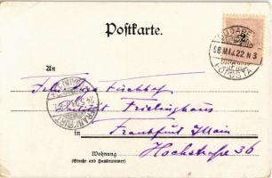 1898 Jancsi és Juliska / Hansel und Grethel. Lith. Anstalt Kaufbeuren F. Siml / Hansel and Gretel - ...