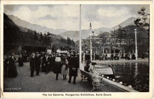 1908 London, Earl's Court, Hungarian Exhibition - 6 db régi képeslap a londoni magyar kiállítás...