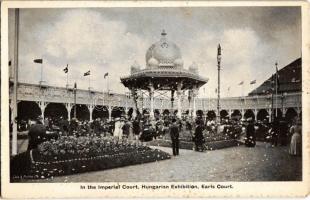 1908 London, Earl's Court, Hungarian Exhibition - 6 db régi képeslap a londoni magyar kiállítás...
