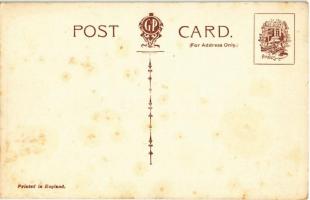 1908 London, Earl's Court, Hungarian Exhibition - 6 db régi képeslap a londoni magyar kiállítás...