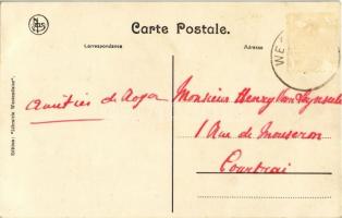 10 db régi képeslap teniszpályákkal és teniszezőkkel / 10 pre-1945 postcards with tennis courts and ...