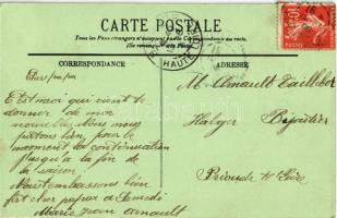 10 db régi képeslap teniszpályákkal és teniszezőkkel / 10 pre-1945 postcards with tennis courts and ...