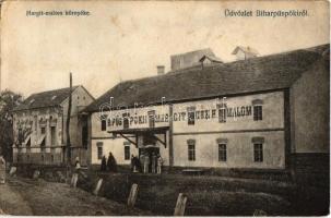 1915 Biharpüspöki, Bischof Bihar, Episcopia Bihor; Margit gőz henger malom környéke. Pontelli Emil kiadása / mill (EK)