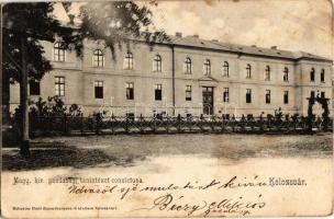 1905 Kolozsvár, Cluj; M. kir. Gazdasági tanintézet convictusa / economic schools boarding school (EB)