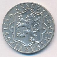 Csehszlovákia 1954. 10K Ag "A szlovák felkelés 10. évfordulója" T:2 
Czechoslovakia 1954....