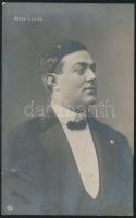 Rózsa S. Lajos. (1879-1922): : operaénekes dedikált fotója. 9x14 cm Kis szakadással