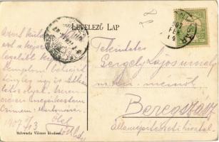 1907 Martonvásár, Plébánia templom belseje. Schwartz Vilmos kiadása  (EK)