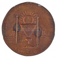 ~1930-1940. "A Hivatalos Kereskedelmi Szerv - Cserkészbolt" nagyméretű Br lemezjelvény, az...