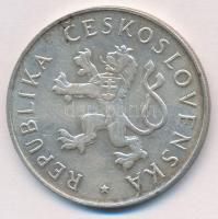 Csehszlovákia 1955. 50K Ag "Felszabadulás 10. évfordulója" T:1-
Czechoslovakia 1955. 50 K...