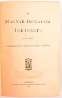 Badics Ferenc: A magyar irodalom története. 1-2. köt. Bp., 1906-1907, Athenaeum. Félbőr kötésben, jó...