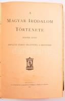 Badics Ferenc: A magyar irodalom története. 1-2. köt. Bp., 1906-1907, Athenaeum. Félbőr kötésben, jó...