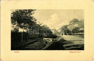 1910 Makó, Megyeház utca, Járásbíróság, árok. W. L. Bp. 4112. (EK)