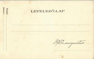 1902 Nagymaros, Fő utca, Gyógyszertár, Cukrászda