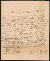 1885 Téth, A téti plébánia hivataltól a terézvárosi plébániának küldött ex offo levél