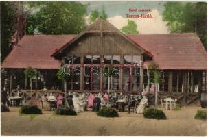 1913 Tarcsa-fürdő, Tarcsa, Bad Tatzmannsdorf; Kávé csarnok. Stern fényképész kiadása / cafe hall