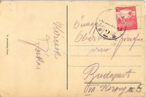 Fiume, Rijeka; Coros e Via Lodovico Kossuth / street view with tram