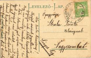 1910 Nagymaros, Fő tér, Római katolikus templom. Kiadja Zoller József 132. sz