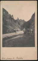 1912 Egy tátrai kirándulás képei: Kriván, Vrátna, 3 db keményhátú fotó, feliratozva, 16,5×10,5 cm