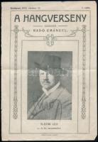 Leo Slezak (1876-1946) operaénekes, tenor aláírása koncert füzeten. / Autograph signed concert booklet