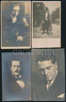 Operaénekesek, színészek dedikált ás aláírt fotóinak gyűjteménye, összesen 14 db hazai és külföldi /...