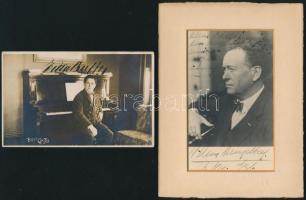 Operaénekesek, színészek dedikált ás aláírt fotóinak gyűjteménye, összesen 14 db hazai és külföldi /...