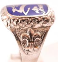 "1933 Jamboree" feliratú cserkész gyűrű, fém, méret: 59